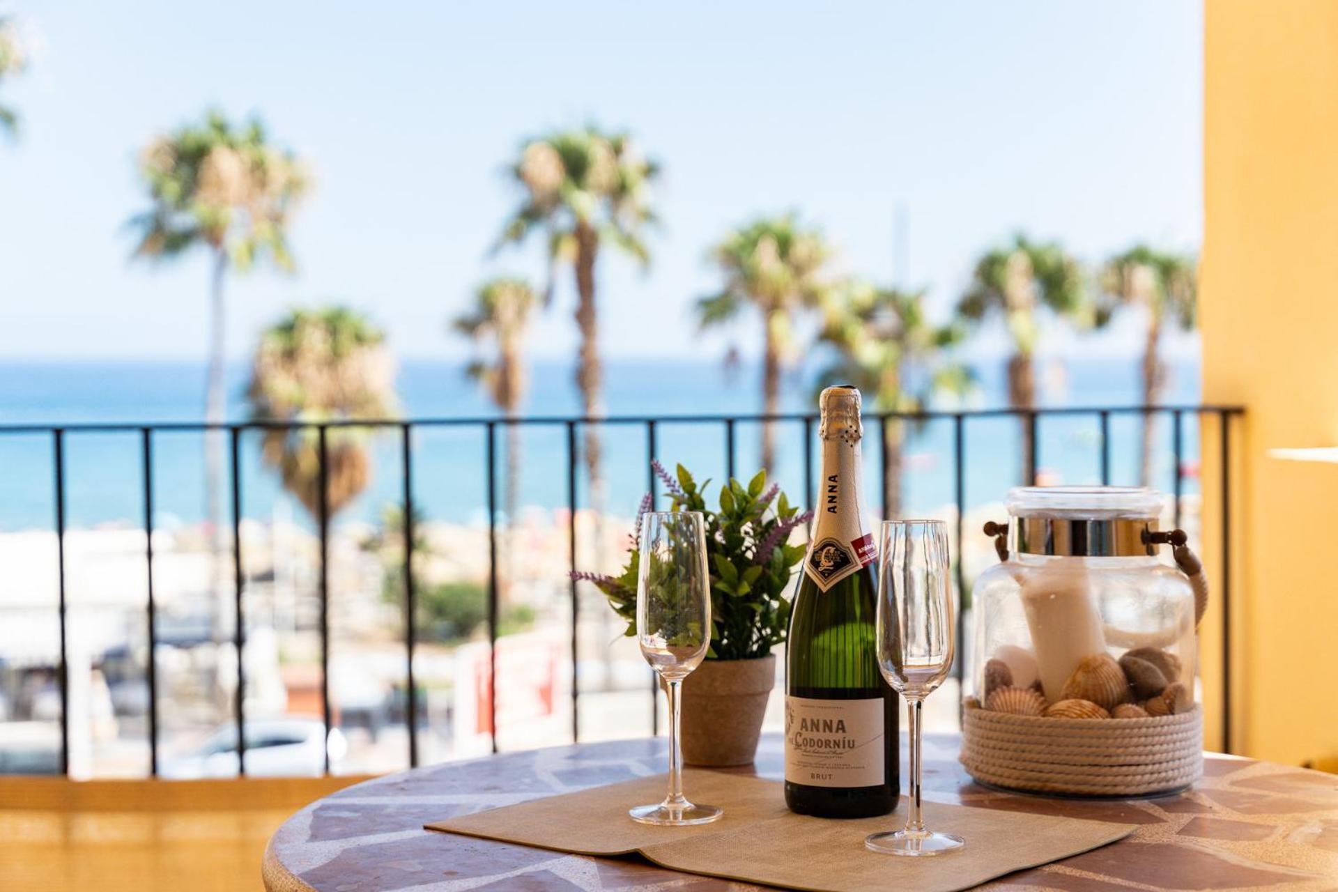 Malagasuite Las Palmeras Torremolinos Kültér fotó